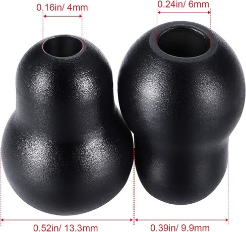 سماعات أذن بديلة لسماعة الطبيب وسدادات أذن من السيليكون الناعم العالمي وسدادات أذن محكمة الغلق وناعمة (أسود، 24 قطعة) in Kuwait