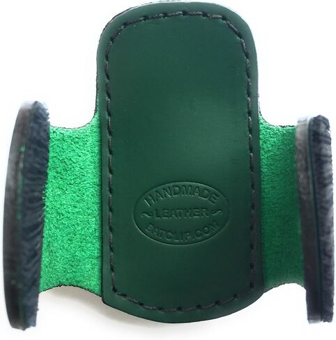 The BATCLIP (black) - Premium leather handmade clip-on stethoscope hip holder; no more neck carrying, loss, or misplacement. Proudly carry your high-end stethoscope with taste and style. in Kuwait
