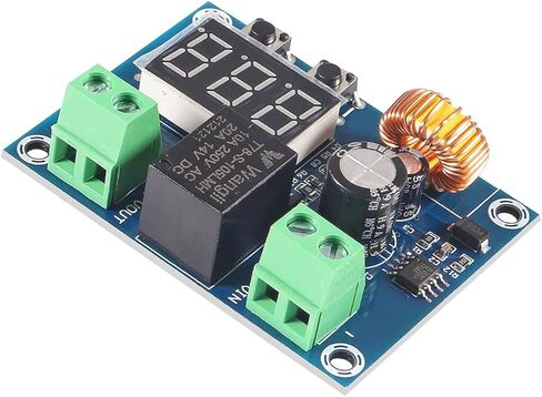 وحدة حماية الجهد الكهربي للتيار المستمر AEDIKO XH-M609 12-36 فولت عرض رقمي من الدائرة الكهربائية التفريغ الزائد حزمة من قطعتين in Kuwait