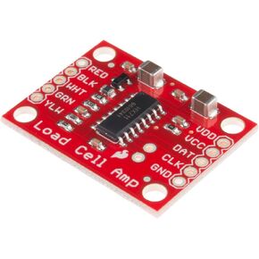 مضخم خلية الحمل SparkFun - لوحة الاختراق الصغيرة HX711، قراءة خلايا الحمل لقياس الوزن، تكوين جسر ويتستون بأربعة أسلاك، الاتصال بأجهزة الاستشعار، بناء مقياس، التحكم في العمليات، اكتشاف التواجد in Kuwait