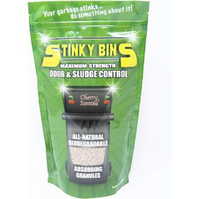 Stinky Bins - Garbage Odor & Sludge Control - Absorbing Granules & Cherry Scented in Saudi Arabia