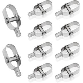 Iron Wire Tighteners, 10 PCS High Hardness Iron Steel Tighteners Wire Tensioner Metal Cable Turnbuckle Iron Wire Tensioner, Heavy Duty Wire Tensioner Tool for Tightening Steel Wire Cable (Silver) in Kuwait