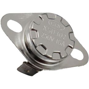 Temperature Control Switch Thermostat,Thermal Control Switch KSD301 10A 250V 150 Degrees Centigrade Thermostat Thermal Control Switch,Thermal Fan Switch for Fireplace Blower in Saudi Arabia