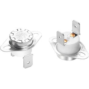 Aopin Thermal Control Switch KSD301 Normally Closed NC 100 Degrees 250V High Current 30A Thermostat Temperature Switch 2pcs