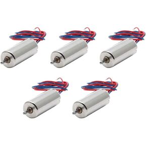 Augiimor 5PCS Coreless Micro DC Motor 7x16mm Mini DC Motors 3.7V 50000RPM Micro Motors for Blade Inductrix Tiny Whoop in Saudi Arabia