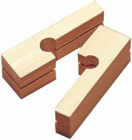 مكعبات زاوية خشبية عالية الجودة مقاس 4 انش، عبوة من 10 قطع in Kuwait