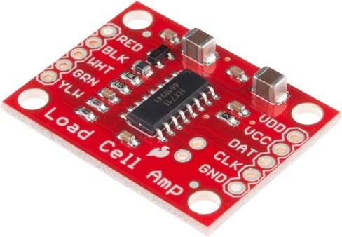 مضخم خلية الحمل SparkFun - لوحة الاختراق الصغيرة HX711، قراءة خلايا الحمل لقياس الوزن، تكوين جسر ويتستون بأربعة أسلاك، الاتصال بأجهزة الاستشعار، بناء مقياس، التحكم في العمليات، اكتشاف التواجد in Kuwait
