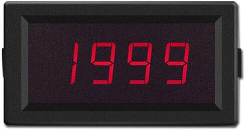 جهاز اختبار المقاومة Taidacent Ohm جهاز قياس المقاومة الرقمية DC أداة قياس المقاومة لوحة القياس (200K أوم، DC12V بدون غطاء) in Kuwait