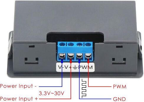 Frequency Generator, DROK DC 3.3V-30V 5-30mA 1Hz-150kHz Adjustable Output PWM Pulse Duty Cycle Square Wave Function Signal Generator Module in Kuwait
