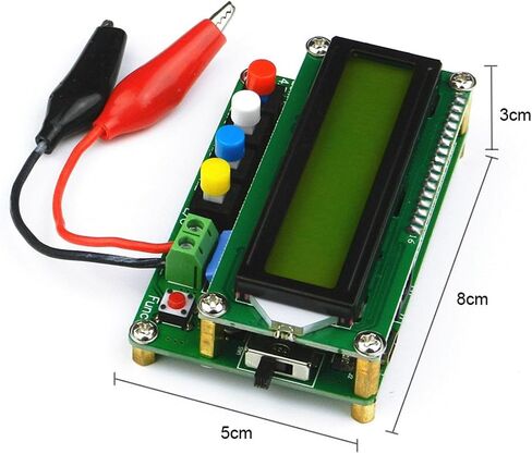 عالية الدقة الحث متر الحث السعة L/C متر الرقمية مكثف متر LCD السعة متر فاحص واجهة USB صغيرة مع كابل بيانات USB in Kuwait