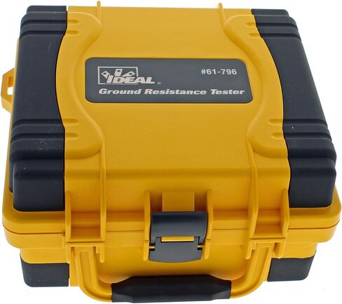 IDEAL INDUSTRIES INC. 61-796 Earth Ground Resistance Tester, 3-Pole, Carrying Case Included,Yellow,Green,Red in Kuwait