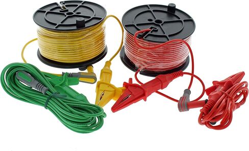 IDEAL INDUSTRIES INC. 61-796 Earth Ground Resistance Tester, 3-Pole, Carrying Case Included,Yellow,Green,Red in Kuwait