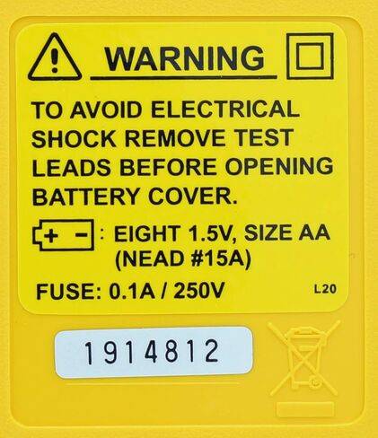 IDEAL INDUSTRIES INC. 61-796 Earth Ground Resistance Tester, 3-Pole, Carrying Case Included,Yellow,Green,Red in Kuwait