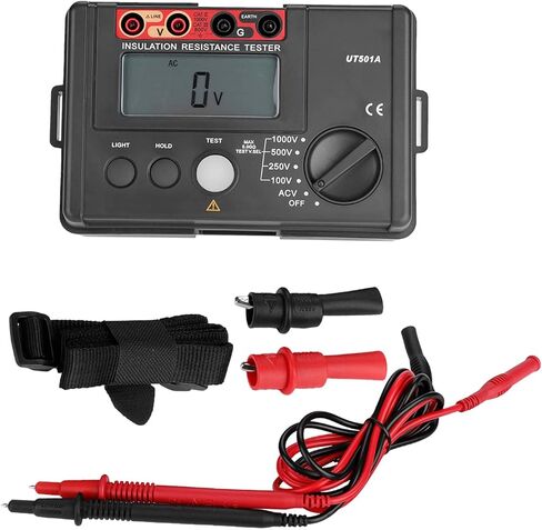 جهاز اختبار المقاومة الأرضية الرقمية UT501A 1000 فولت جهاز اختبار مقاومة العزل الأرض المقاومة الأرضية جهاز قياس المقاومة الأرضية المتعدد الفولتميتر جهاز اختبار مقاومة الأرض in Kuwait