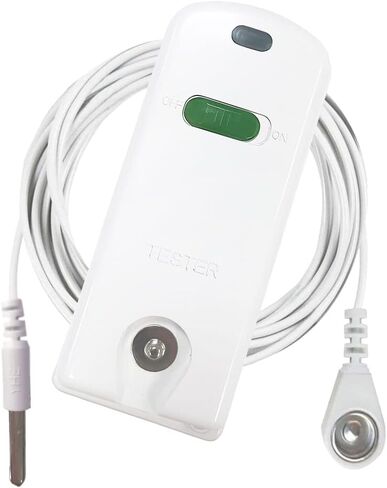 WAUZOBLE Grounding Tester Kit Grounding Therapy with 15ft Grounding Cord,Test Electric Earth Connector Products Widely Application Grounded Products, Mats, Sheets, Pads, Blankets, Pillow Cases in Kuwait