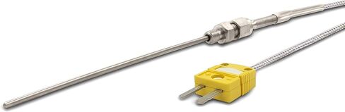 مجسات مستشعر PerfectPrime TL1004 K-Type مسبار رأس معدني لمستشعر مزدوج حراري ومسبار K-Type في نطاق درجة الحرارة من 0 إلى 500 درجة مئوية in Kuwait