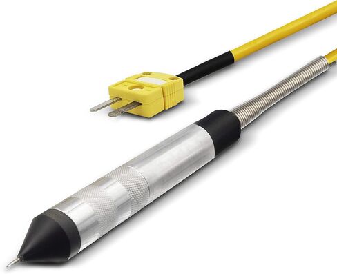 مجسات مستشعر PerfectPrime TL1004 K-Type مسبار رأس معدني لمستشعر مزدوج حراري ومسبار K-Type في نطاق درجة الحرارة من 0 إلى 500 درجة مئوية in Kuwait