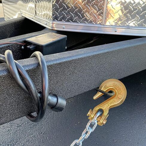 Towmavin 1/4 "Clevis Grab Hook (4 حزمة) دبوس Clevis تزوير سحب مقطورة شاحنة النقل هوك 3600 رطل حد تحميل العمل in Kuwait