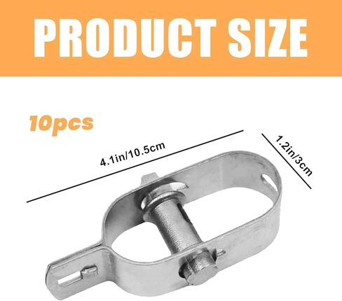 Iron Wire Tighteners, 10 PCS High Hardness Iron Steel Tighteners Wire Tensioner Metal Cable Turnbuckle Iron Wire Tensioner, Heavy Duty Wire Tensioner Tool for Tightening Steel Wire Cable (Silver) in Kuwait