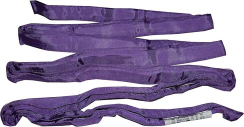 2" x 3' Endless Round Lifting Sling, Green, Lightweight and Durable, Looped Synthetic Yarn, Double Wall Polyester Web Cover, 3 Rigging Variants, Moisture Wicking in Kuwait