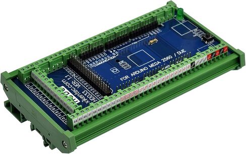 DIN Rail Mount Pinout Breakout Terminal Block Module for Arduino MEGA-2560 R3 / Due in Kuwait