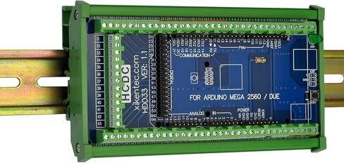 DIN Rail Mount Pinout Breakout Terminal Block Module for Arduino MEGA-2560 R3 / Due in Kuwait