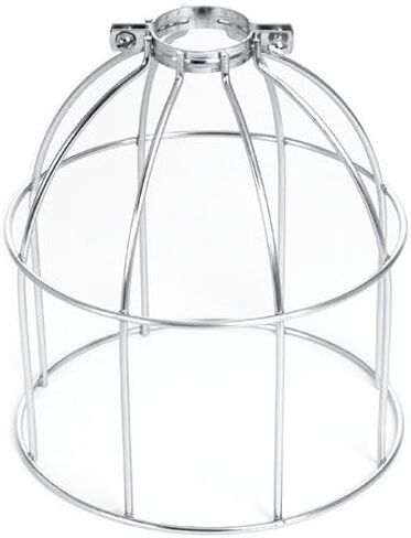 Woodhead 364 Safety Yellow Stringlight Guard, Commercial Duty, Metal Wire Guard, PAR38 and R40 Lamp Type in Kuwait