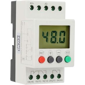 Acogedor Voltage Monitoring Relay， SVR1000 Single Phase Over-Voltage Under-Voltage Protection Relay， 35MM Guide Rail (AD220) in Saudi Arabia