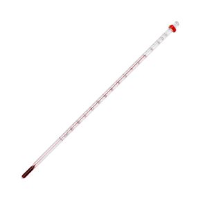 مقياس حرارة كامل H-B Instrument Durac للاستخدام العام مع سائل حلزوني أحمر وزجاج خلفي أبيض in Kuwait