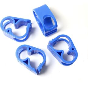 4pcs Flow Control Hose Clamp Plastic Tubing Clamps 1/8"-5/32" Tube OD Shut Off Hose Clamp Laboratory Pinch Valve Flow Control Hose Clamp in Kuwait