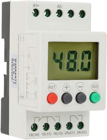Acogedor Voltage Monitoring Relay， SVR1000 Single Phase Over-Voltage Under-Voltage Protection Relay， 35MM Guide Rail (AD220) in Saudi Arabia
