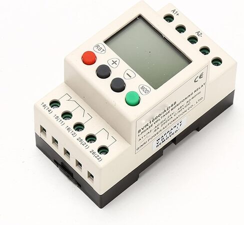 Acogedor Voltage Monitoring Relay， SVR1000 Single Phase Over-Voltage Under-Voltage Protection Relay， 35MM Guide Rail (AD220) in Saudi Arabia