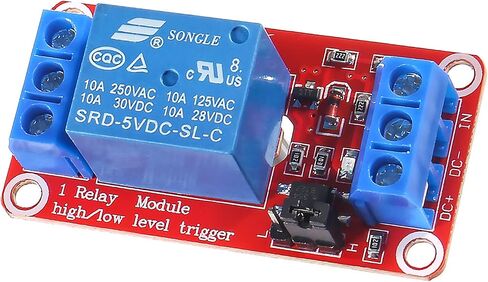 درع لوحة وحدة التتابع 1 قناة 5 فولت مع Optocoupler يدعم مرحل متوافق مع الزناد عالي/منخفض المستوى (عبوة من 8) in Kuwait