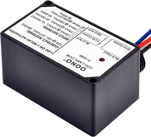 وحدة ترحيل الطاقة SPDT 10Amp، حاوية بلاستيكية وسلك مسبق (AC 208-277V) in Kuwait