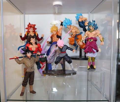 Jusalpha® 3'' 4'' 5'' -6 قطعة من تركيبات عرض المجوهرات المصنوعة من الأكريليك الشفاف، رافعة عرض الطعام (مجموعة من 2) in Kuwait