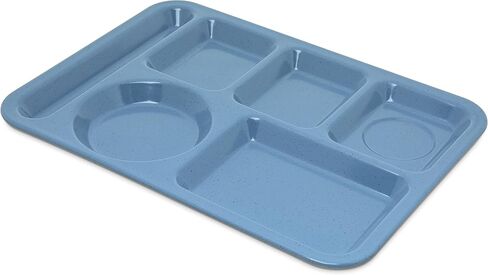 منتجات Carlisle FoodService Products صينية ميلامين ثقيلة الوزن مكونة من 6 أقسام مقاس 10 × 14 بوصة - ظل رملي in Kuwait