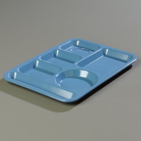 منتجات Carlisle FoodService Products صينية ميلامين ثقيلة الوزن مكونة من 6 أقسام مقاس 10 × 14 بوصة - ظل رملي in Kuwait