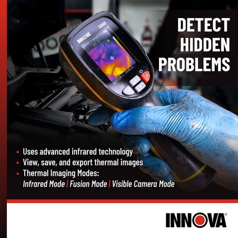 كاميرا INNOVA 3360 متعددة الأغراض للفحص بالأشعة تحت الحمراء - كاميرا تصوير حراري - 8.66 × 5.75 × 2.68 بوصة in Saudi Arabia