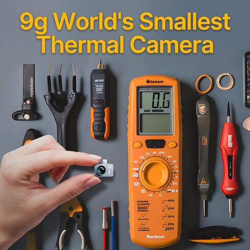 كاميرا InfiRay P2 Pro الحرارية لنظام Android، دقة عالية 256x192 IR، أصغر تصوير حراري 9 جرام مع نطاق درجة حرارة -4 درجة فهرنهايت إلى 1112 درجة فهرنهايت، يدعم تسجيل الفيديو، يعمل للهواتف الذكية وأجهزة الكمبيوتر الشخصية والأجهزة اللوحية in Kuwait