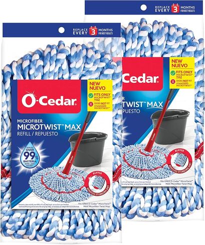 عبوة إعادة تعبئة من الألياف الدقيقة من O-Cedar MicroTwist MAX in Kuwait
