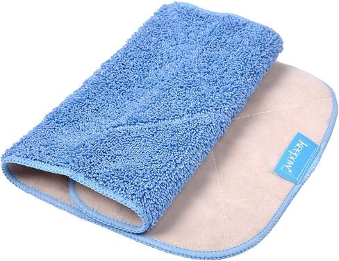 KEEPOW Microfiber Mop Cloth Refills Compatible with MR.SIGA Professional Microfiber Mop, Double Side use, Wet & Dry Mopping, Pack of 5 in Kuwait