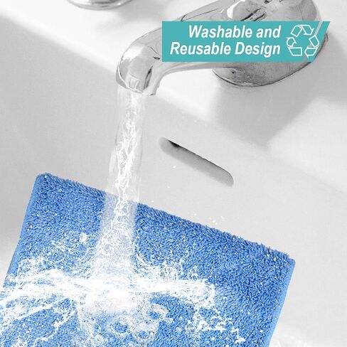 KEEPOW Microfiber Mop Cloth Refills Compatible with MR.SIGA Professional Microfiber Mop, Double Side use, Wet & Dry Mopping, Pack of 5 in Kuwait