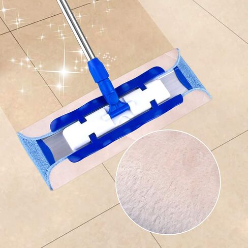 KEEPOW Microfiber Mop Cloth Refills Compatible with MR.SIGA Professional Microfiber Mop, Double Side use, Wet & Dry Mopping, Pack of 5 in Kuwait