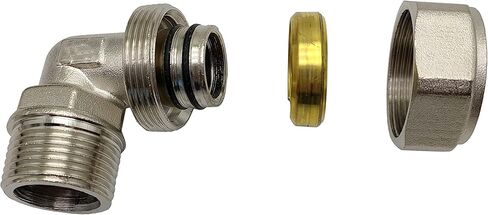 تركيب كوع 3/4 بوصة 90 درجة، تركيب أنبوب لأنابيب 3/4 بوصة × 3/4 بوصة NPT (عبوتان) in Kuwait