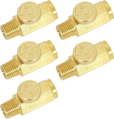 UFFY النحاس في خط أداة التحكم في منظم تدفق الهواء صمام 1/4 "NPT (2) in Kuwait