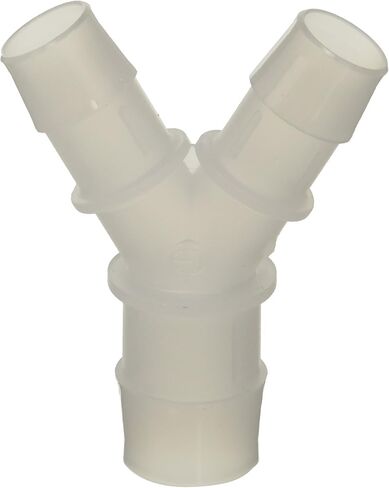 Eldon James RY12-16PP موصل على شكل حرف Y من البولي بروبيلين المشتق من مادة غير حيوانية، خرطوم بارب 3/4 بوصة × 1 بوصة (عبوة من 10 قطع) in Kuwait