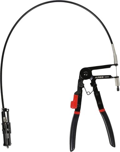 ARES 78005 – Precision Adjustment Hose Clamp Plier - 24-Inch Heavy Duty Cable Flexes for Use in Any Position - Works on 18mm-54mm Hose Clamps – Micro Adjustment Feature Maintains Tension on Hose Clamp in Saudi Arabia