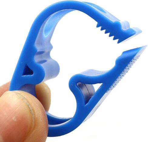 4pcs Flow Control Hose Clamp Plastic Tubing Clamps 1/8"-5/32" Tube OD Shut Off Hose Clamp Laboratory Pinch Valve Flow Control Hose Clamp in Kuwait