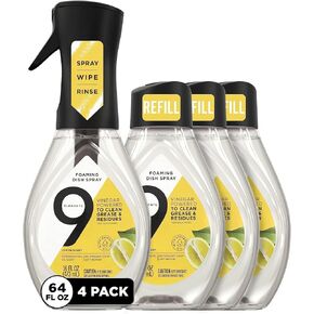 سائل منعم ومنقي للغسيل من 9 عناصر، شفاف، برائحة الليمون، 67 أونصة in Kuwait