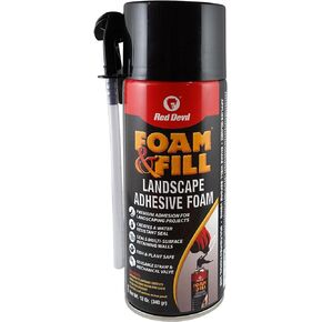 ريد ديفيل 0916 رغوة وحشوة لاصقة للمناظر الطبيعية، 12 أونصة. ، أسود in Kuwait